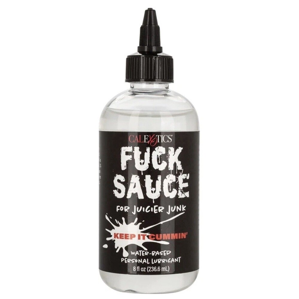 F**k F Sauce Super Slick Premium Water Based Formula Moisturizing Lubricant 8 oz